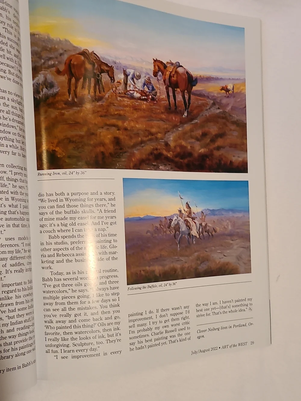 Art Of The West 3 Issues, Beautiful Art And Stories Magazine Mar May July 2022